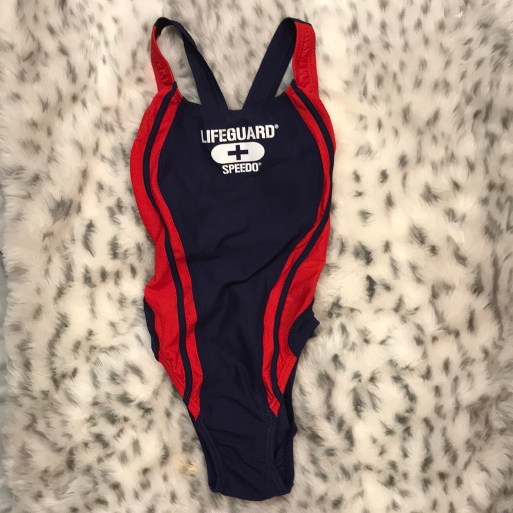 🏊🏻‍♀️ Speedo Lifeguard swim suit, size 28